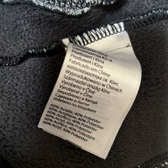 Pearl Izumi Jersey Warm Sweater Knit Black Fleece Lined Cycle Full Zip Jacket L - Picture 12 of 12